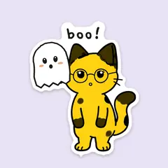 Pip & Dot GIF: “boo!”