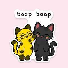 Pip & Dot GIF: “boop boop”
