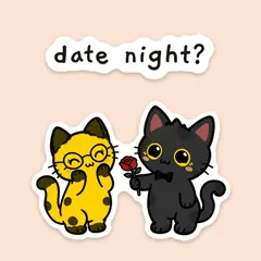 Pip & Dot GIF: “date night?”