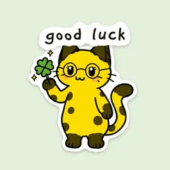 Pip & Dot GIF: “good luck”