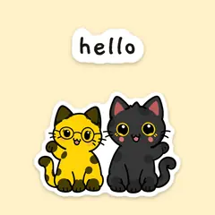 Pip & Dot GIF: “hello”