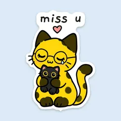 Pip & Dot GIF: “miss u”