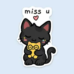 Pip & Dot GIF: “miss u”