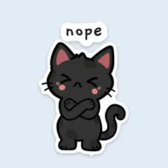 Pip & Dot GIF: “nope”