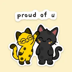 Pip & Dot GIF: “proud of u”