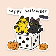 Pip & Dot GIF: “happy halloween”