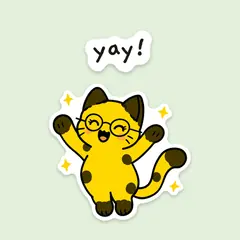 Pip & Dot GIF: “yay!”