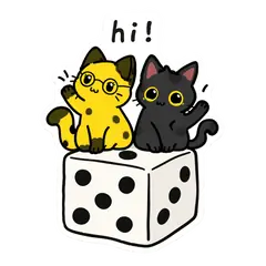 Pip & Dot sticker: “we’re everywhere tbh”